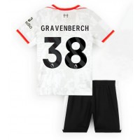 Echipament fotbal Liverpool Ryan Gravenberch #38 Tricou Treilea 2024-25 pentru copii maneca scurta (+ Pantaloni scurti)